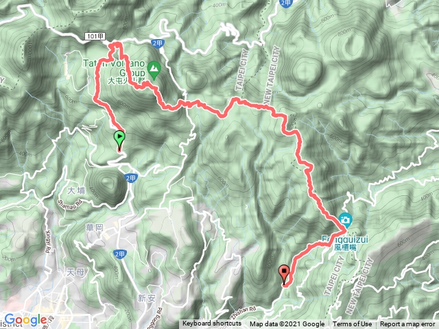環七星山西線步道接走臺北大縱走第三段