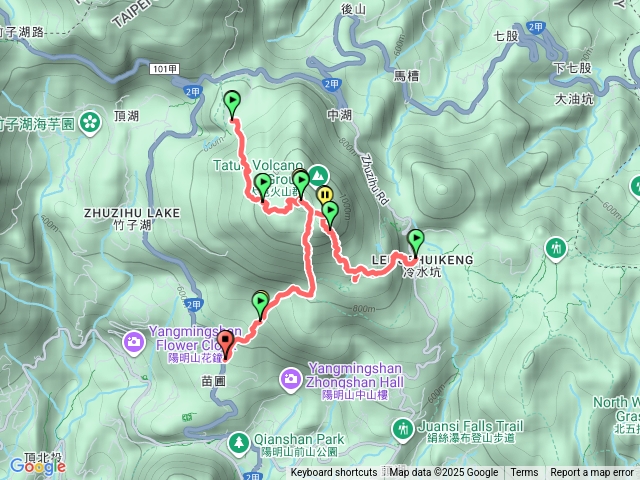 七星山三進三出