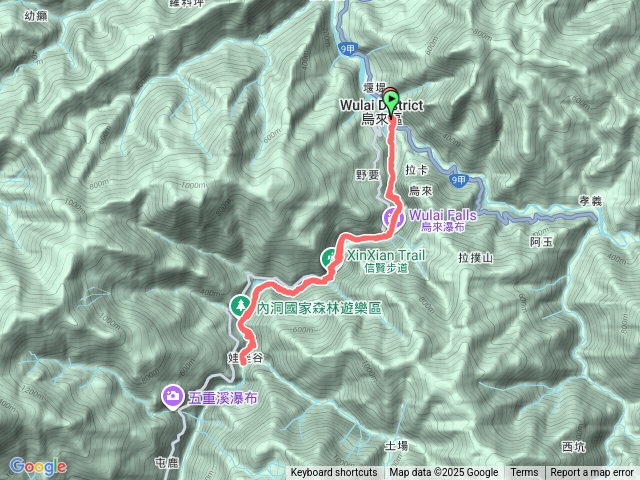 20250906烏來瀑布-信賢步道瀑布群-烏來內洞森林遊樂區