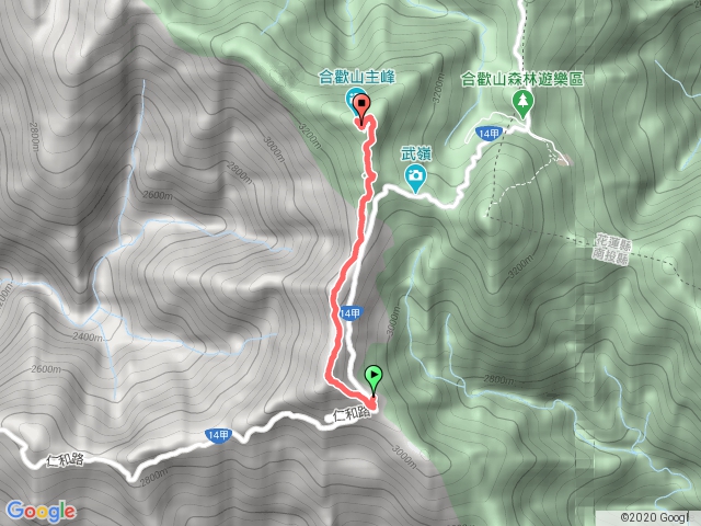 2020.09.25合歡南 主