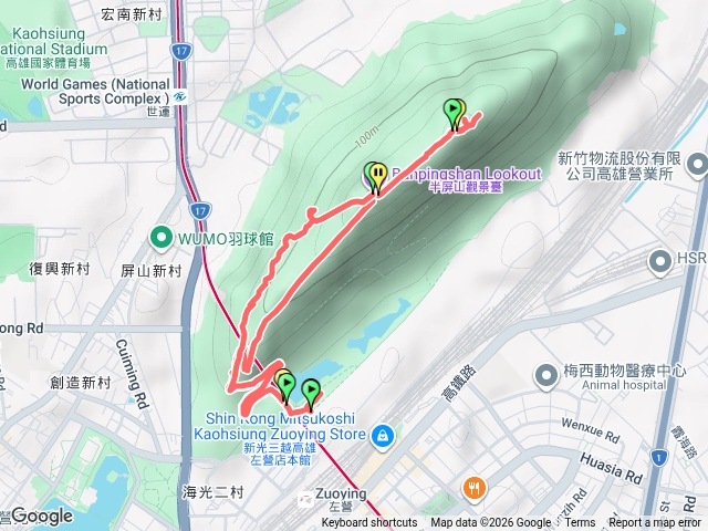 20261002半屏山登山步道預覽圖