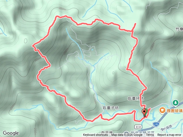 雙溪新路尾山＆大平林山O走