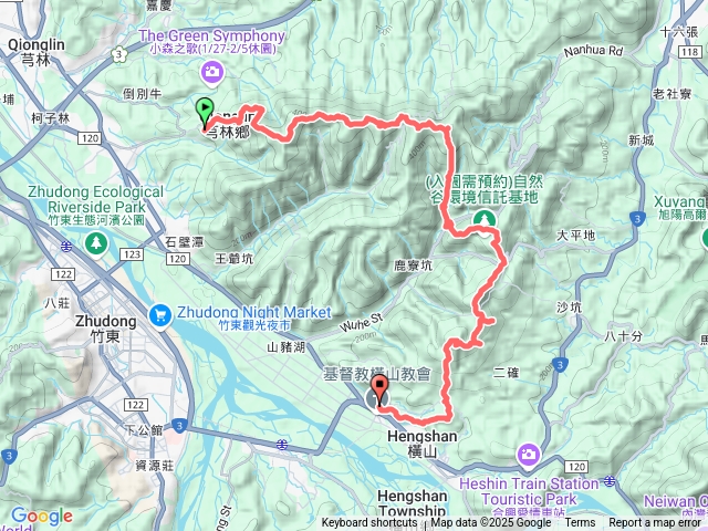 [新竹郊山]飛沙大縱走(15峰)