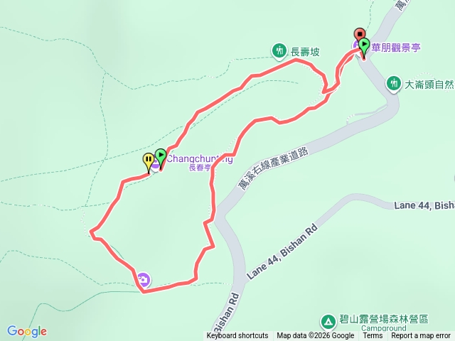 大崙尾山步道，長壽坡