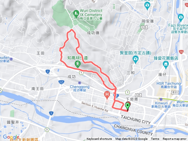 知高圳路跑