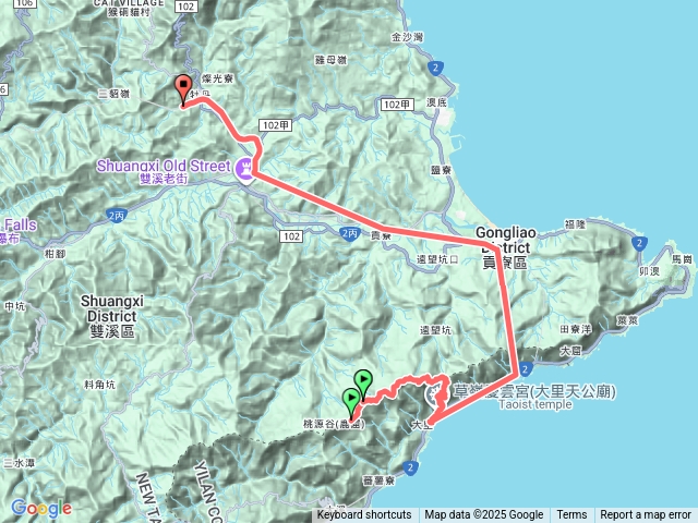 桃源谷➡️大里