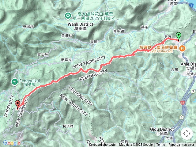 20250615-界寮縱走（東段）界寮→五指山森林公園-遭疑似【變側異腹胡蜂】叮咬