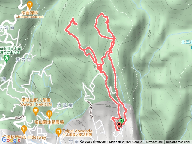 [小19]-內寮-土地公-番婆厝-草原-松石草原-195高地-竹篙山古道-水牛坑-內寮下(環狀)