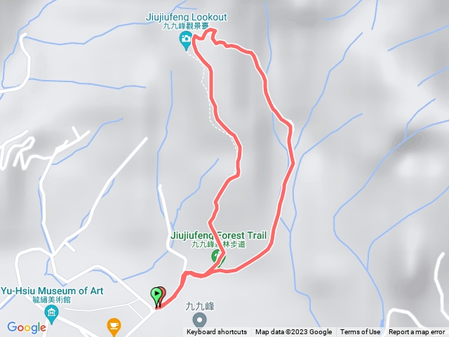 草屯 九九峰森林步道