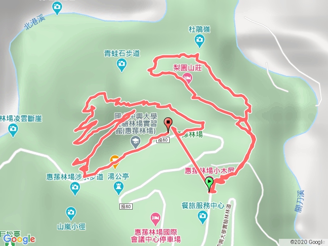 南投惠蓀林場杜鵑嶺松風山步道20200404