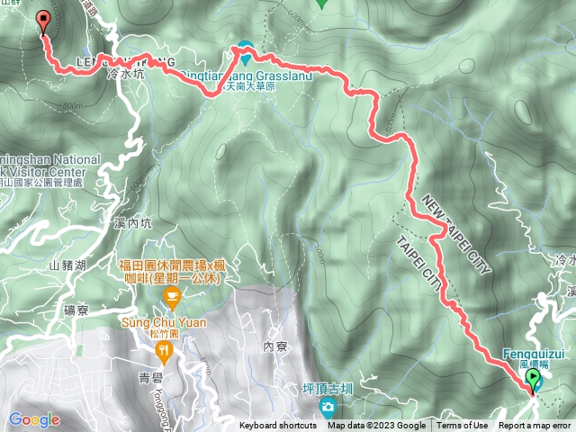2023年臺北大縱走：尋寶任務臺北大縱走第三段：小油坑至風櫃口20230409121202
