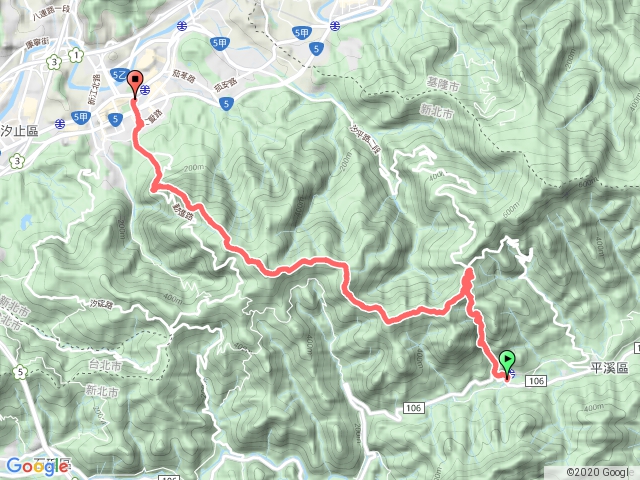 菁桐古道-耳空龜山-四分尾山-大尖山