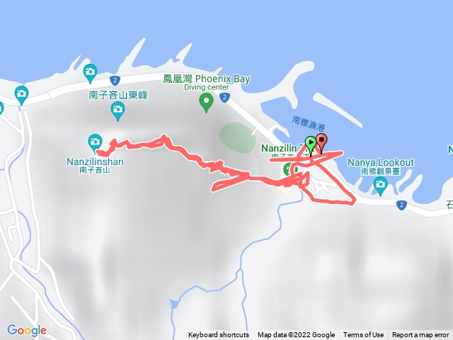 南子吝步道，南新宮，南子吝山