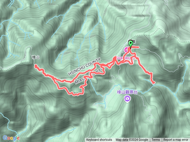 觀霧瀑布、蜜月小徑、檜木步道改走2430峰預覽圖