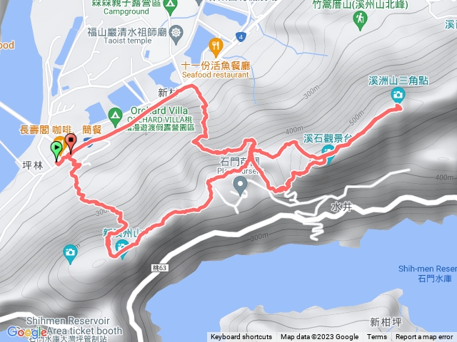 溪洲山被太陽追著跑