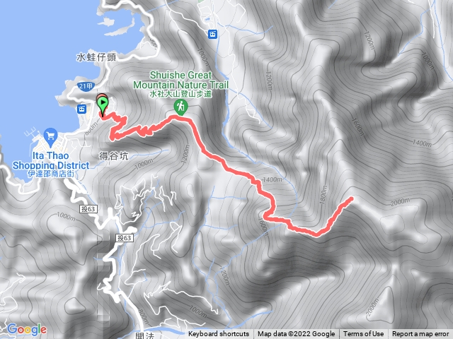 水社大山登山步道