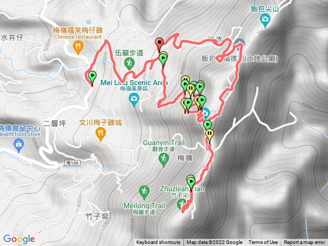 台南－臺灣百大必訪步道梅峰古道202213251428