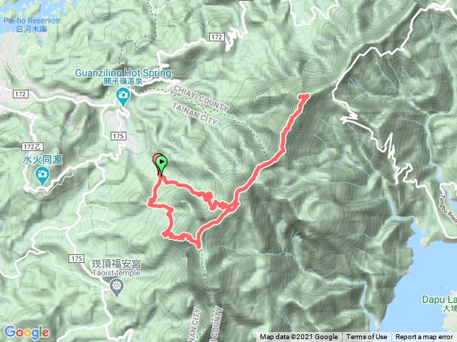 大凍山凍子頂山連走20210311