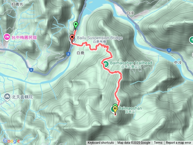 白毛山第三次攻頂預覽圖