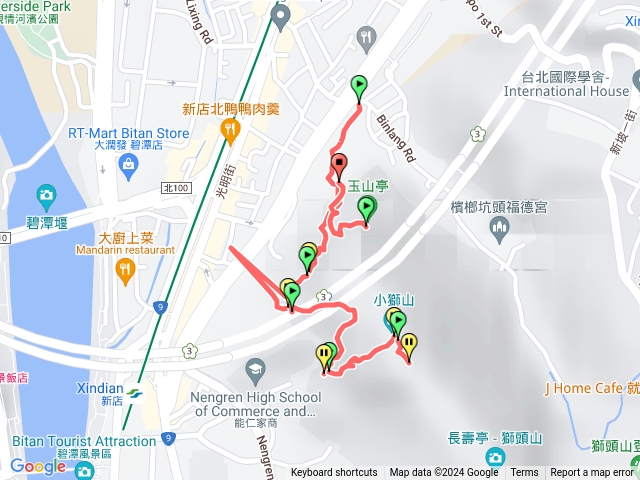 新店獅頭山外環線