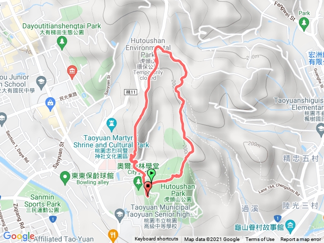 虎頭山輕鬆路線