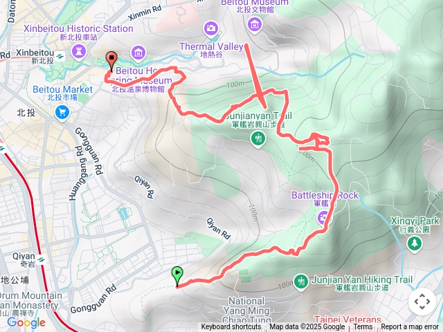 軍艦岩（唭哩岸到新北投）預覽圖