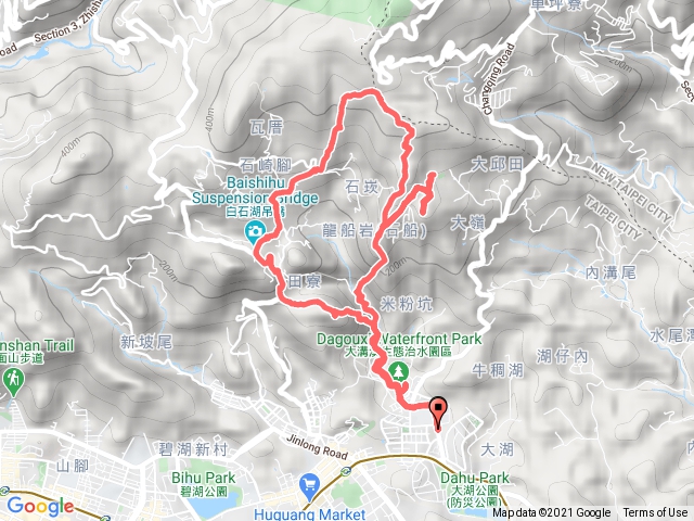 內湖龍船岩開眼山P型