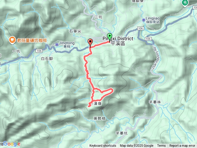 東勢格越嶺步道-臭頭山