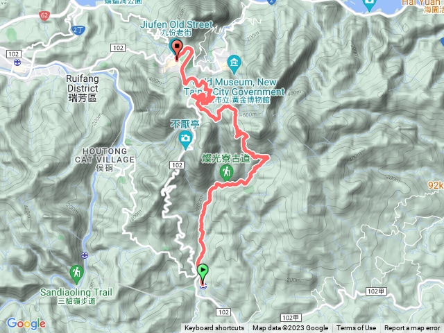 燦光寮古道～牡丹到九份