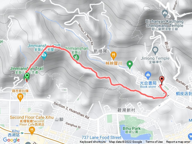 金面山 金龍隧道下
