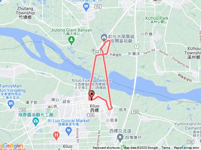 西螺福興宮路跑