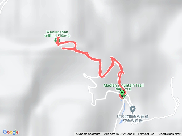 貓囒山步道往返