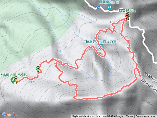 兒玉山+東水山+特富野古道