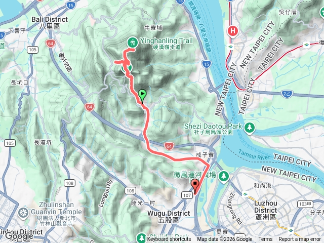 福隆山，硬漢嶺預覽圖