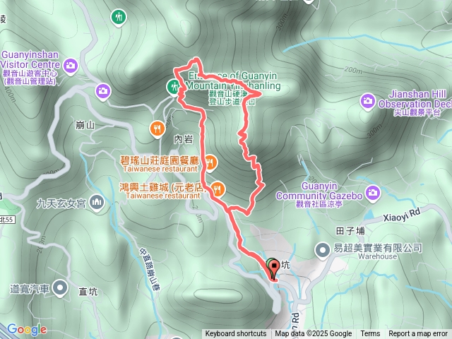 20250731觀音山小北插、鷹仔尖、凌雲尖健行