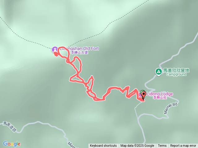 新竹尖石小百岳尋寶行程 : 李崠山。