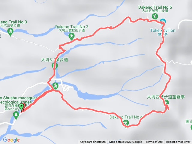 大坑步道4+5+3號O型