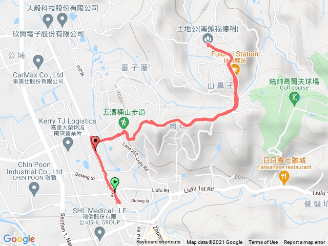 五酒桶山步道