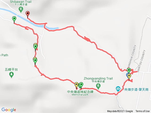 清水岩十八彎古道