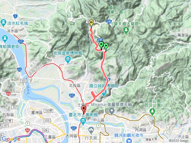 大屯瀑布、海芋