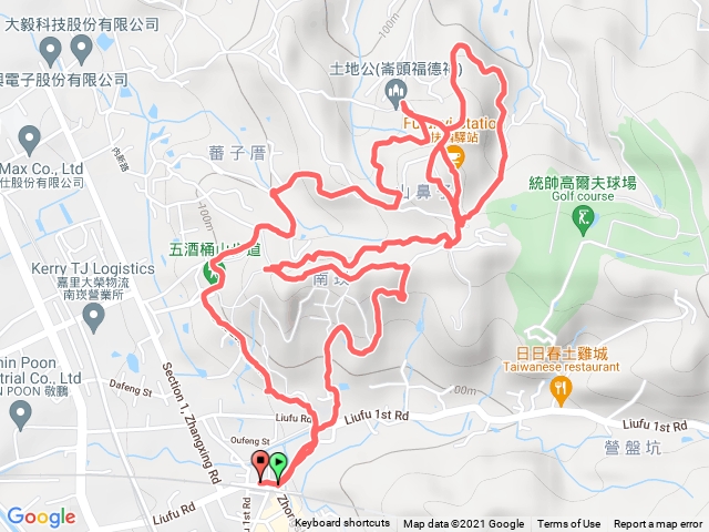 五酒桶山步道2021／9／29