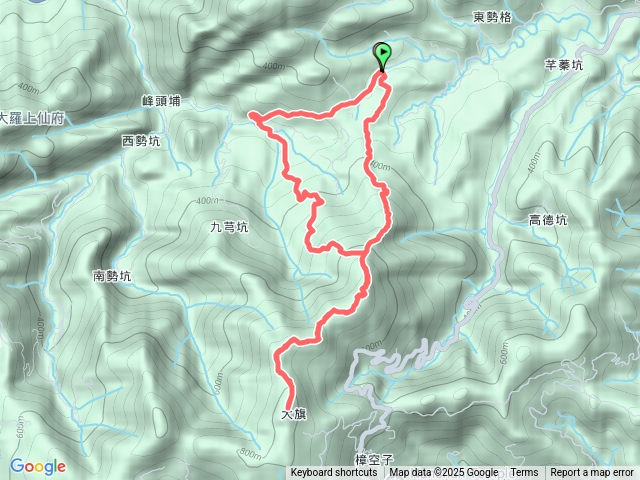 玉桂嶺山、伏獅山、司公髺尾山
