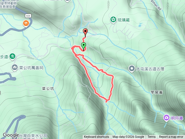 藍天週三修徑：26-07-29三板橋-溪畔小屋O形