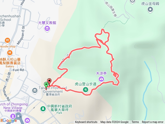 1131103中興新村虎山步道