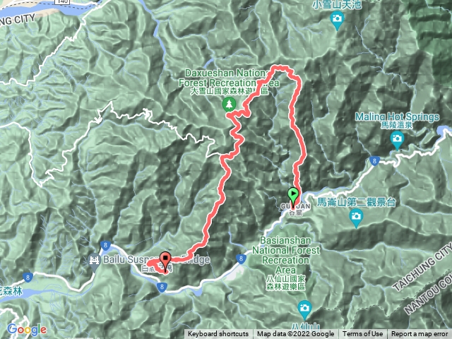 波屋東縱走9小時