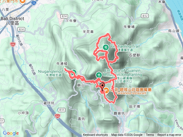 1150326硬漢嶺三登+北橫繞兩圈（小北插、101、牛港稜）預覽圖
