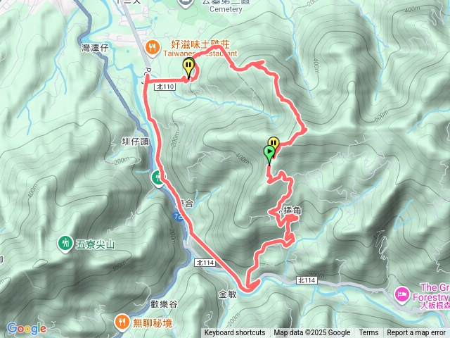 添福山-鹿窟尖山-外插角-金敏環走預覽圖