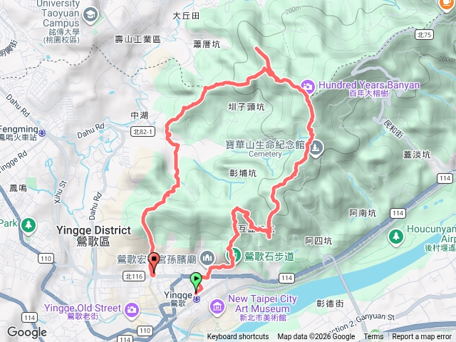 鶯樹縱走預覽圖