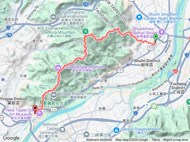 搭火車樹鶯縱走預覽圖