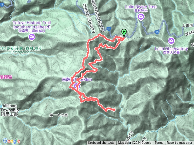 2024-10-19 新高口走白雪村 北霞山 東水山 兒玉山O繞預覽圖